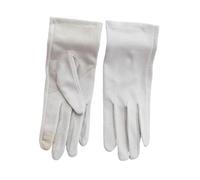 MORENTSU Women Cotton Thin Gloves Touch Screen Outdoor Riding Driving Sunscreen Gloves Breathable Non Slip UV Protection Gloves(Grey)