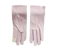 MORENTSU Women Cotton Thin Gloves Touch Screen Outdoor Riding Driving Sunscreen Gloves Breathable Non Slip UV Protection Gloves(Purple)