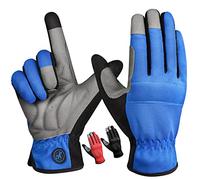 MOREOK Work Gloves Garden Gloves for Men/Women-Touchscreen Yard Gloves Construction Micro-Fiber Utility Gloves-3 PAIRS-X-Large