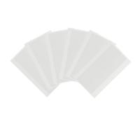 Moresoo Single Sided Clear Tabs for Tape in Hair Extensions 4x0.8 cm 72 Pcs