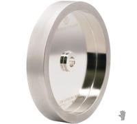 MORESUPERHARD CBN Grinding Wheel 6 inch 600 Grit,1/2" Bore,1" Wide,for All Kinds of 6 inch Bench Grinders,for Sharpening High Speed Steel Tools WoodTurining Tools(600 Grit)