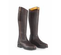 Moretta Adults Alessandra Country Boots Chocolate - Size 4/37 Wide