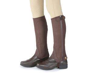 Moretta Adults Amara Half Chaps Brown - Short Medium