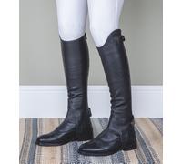 Moretta Adults Leather Gaiters Black - Short Small