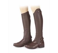 Moretta Leather Chaps - Large · Short · Brown
