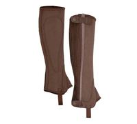 Moretta Childrens Amara Short Fit Half Chaps - Brown - Size: Medium