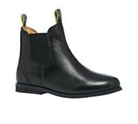 Moretta Childrens/kids Fiora Leather Jodhpur Boots Black (4 Uk Child)