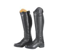Moretta Childrens/kids Gianna Leather Long Riding Boots Black (3 Uk)