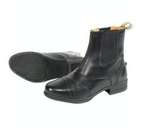 Moretta Childrens/kids Rosetta Leather Paddock Boots Black (11 Uk Child)