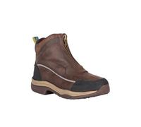 Moretta Childrens/kids Vittoria Xgrip Leather Paddock Boots Brown (2 Uk)