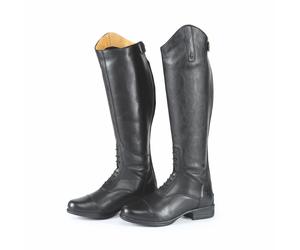Moretta Childs Gianna Leather Riding Boots - Shires - Black - Size: Juniors 3