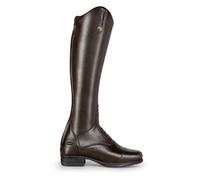 Moretta Gianna Brown Riding Boots for Ladies - 5/38 - Extra Slim