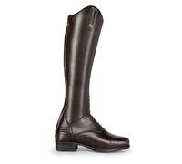 Moretta Gianna Brown Riding Boots for Ladies - 7/41 - Extra Slim