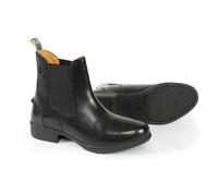 Moretta Lucilla Leather Jodhpur Boots Black - Size 6/39