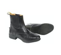 Moretta Rosetta Leather Paddock Boots in Black | Size: 1 Moretta Black 1
