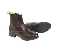 Moretta Rosetta Leather Paddock Boots in Brown | Size: 3 Moretta Brown 3