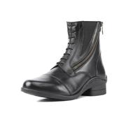 Moretta Shires Alessia Leather Paddock Boots - Black or Brown UK7/EU41 Black