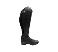 Moretta Women's Albina Leather Long Riding Boots in Black | Size: 6 Moretta Black 6