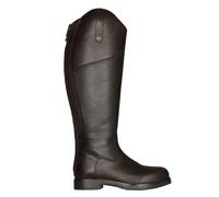Moretta Women's Ventura Lite Leather Long Riding Boots in Dark Brown | Size: 7 Moretta Dark Brown 7