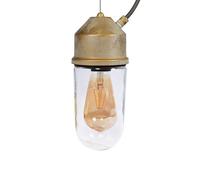 Moretti Luce 1951 N hanging lamp, straight glass, clear