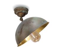Moretti Luce Cubic 3245 ceiling light antique brass
