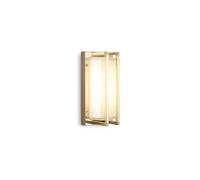 Moretti Luce Ice Cubic 3413 outdoor wall light natural brass