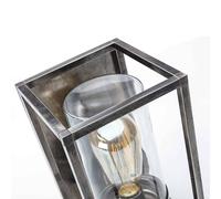 Moretti Luce Outdoor wall light Cubic³ 3365, antique nickel/clear