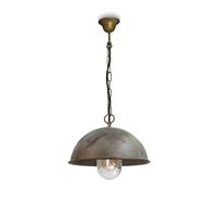 Moretti Luce Pendant light Circle brass antique Ø 30 cm
