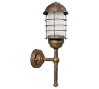 Moretti Luce Seawater resistant outdoor wall light Carlon, straight