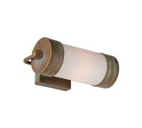 Moretti Luce Silindar 3389 wall light antique brass/opal