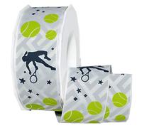 Morex Ribbon 4205 Tennis Ribbon, 1.5 inch by 20 Yards, Mult-Color