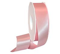Morex Ribbon Double Face Satin Ribbon 1.5" X 50 YD Light Pink Ribbon for Gift Wrapping, Birthday Gift Cards, Satin Dress for Women, Silk Ribbons for Crafts, Wedding Gifts for Couple
