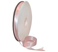 Morex Ribbon Double Face Satin Ribbon 5/8" X 100 YD Light Pink Ribbon for Gift Wrapping, Birthday Gift Cards, Satin Dress for Women, Silk Ribbons for Crafts, Wedding Gifts for Couple