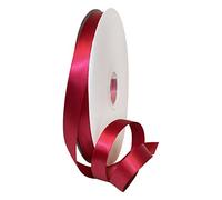 Morex Ribbon Double Face Satin Ribbon 5/8" X 100 YD Red Beauty Ribbon for Gift Wrapping, Birthday Gift Cards, Satin Dress for Women, Silk Ribbons for Crafts, Wedding Gifts for Couple