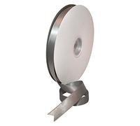 Morex Ribbon Double Face Satin Ribbon 5/8" X 100 YD Silver Ribbon for Gift Wrapping, Birthday Gift Cards, Satin Dress for Women, Silk Ribbons for Crafts, Wedding Gifts for Couple