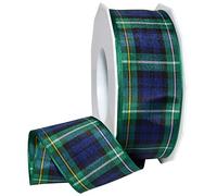 Morex Ribbon Edinburgh Ribbon, 1.5 inches by 27 Yards, Campbell Tartan