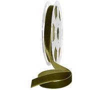 Morex Ribbon Fabric, Polyester, Deep Sage, 5/8" x 11 Yd