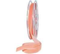 Morex Ribbon Nylvalour Velvet Ribbon fabric, 5/8" x 11 Yd, Coral