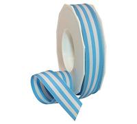Morex Ribbon Polyester Grosgrain Striped Decorative Ribbon, Rainbow