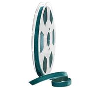Morex Ribbon Ribbon, Nylon, 3/8 inch by 11 Yards, Teal, Item 01210/10-654 Nylvalour Velvet, 3/8" x 11 Yd