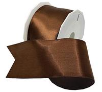 Morex Ribbon Ribbon, Polyester, Brown, 2-1/4 inch by 10 Yard