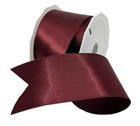 Morex Ribbon Ribbon, Polyester, Burgundy, 2-1/4 inch by 10 Yard