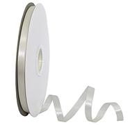 Morex Ribbon Single Face Satin Ribbon, Antique White