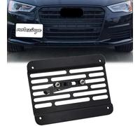 MOREXINYA Front Bumper Tow Mount for Audi A4 S4 RS4 B8 08-16, A5 S5 RS5 08-15, A7 S7 RS7, Q5 09-17, TT 15-18, Allroad 13-18 Black Steel