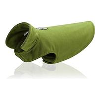 Morezi Cozy Fleece Dog Coats Puppy Clothes Elastic Belly Vest Waistcoat Winter Warm Jacket Reversible Dog Coat for Small Medium Large Dogs - Green - S