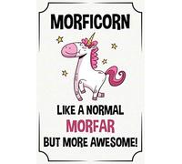 morficorn like a normal morfar but more awesome funny cute cool unicorn birthday christmas notebook journal gag gift for morfar: happy mothers day ... kids grandson granddaughter grandkids