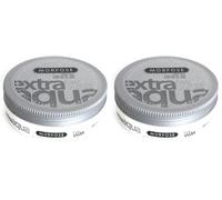 Morfose Extra Aqua Hair Gel Wax 175ml - Shine Look, Edge Control,Ultra Hold for Men & Women, Developed by Barbers - Hair Gel, Hair Wax, Hair Powder, Pomade & Clay for Styling (Pack of 2)