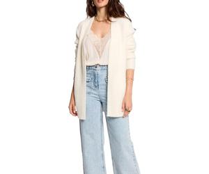 Morgan 222-mlouis Women's Cardigan, Ivory, UK 14-16