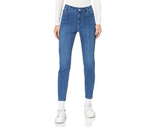 Morgan 7/8 High Waist Slim Jeans Stone, UK 12