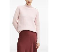 Morgan button high-neck sweater - Pink XS-S-M-L-XL